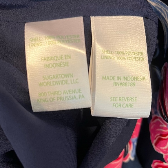 Lilly Pulitzer Gabriel 3/4 Sleeve Tunic Dress - Picture 10 of 13